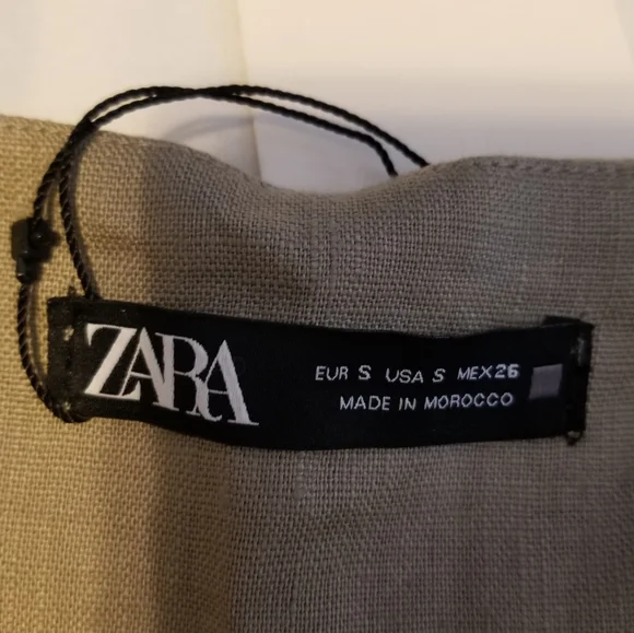 NWT Zara Short Women's Beige Size Small - Picture 10 of 10